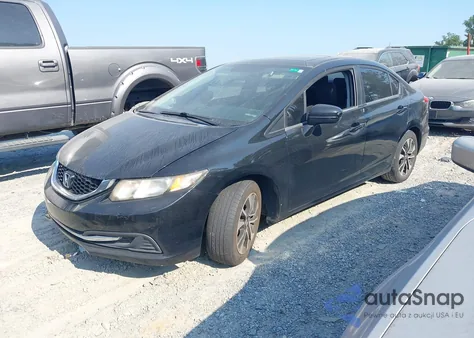 2014 Honda Civic Ex из США, поврежденный, VIN 19XFB2F88EE068932